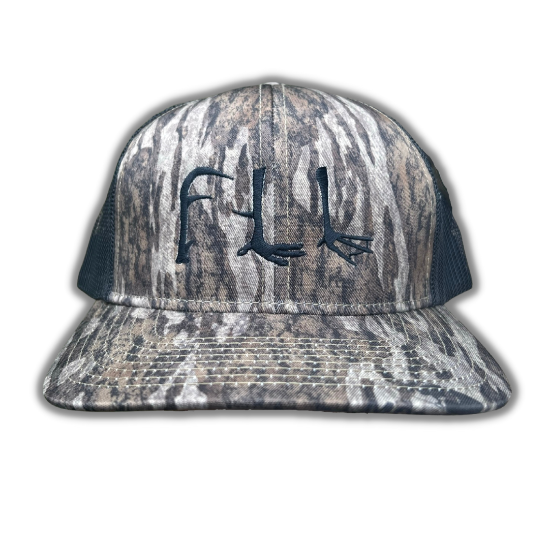 NEW BOTTOMLAND BLACK MESH HAT