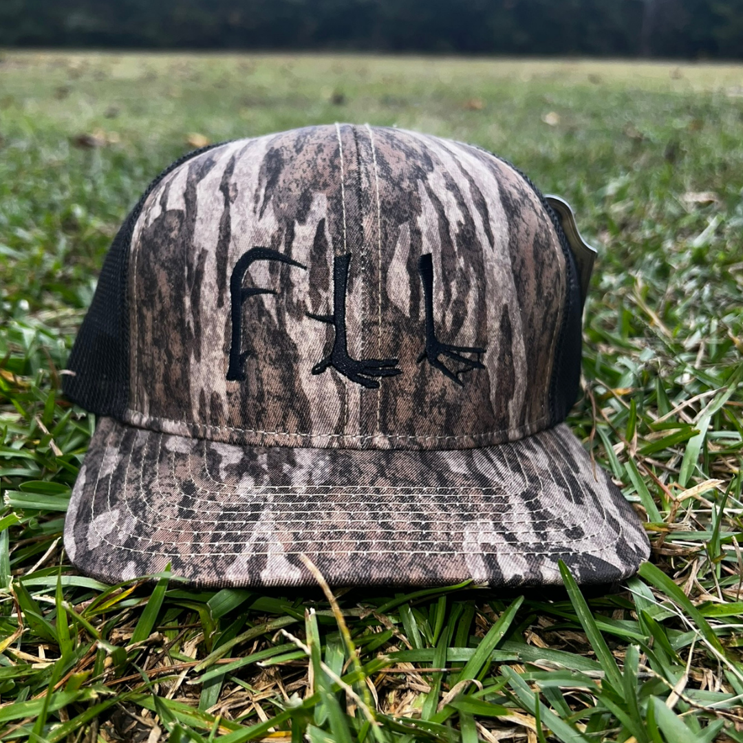 NEW BOTTOMLAND BLACK MESH HAT