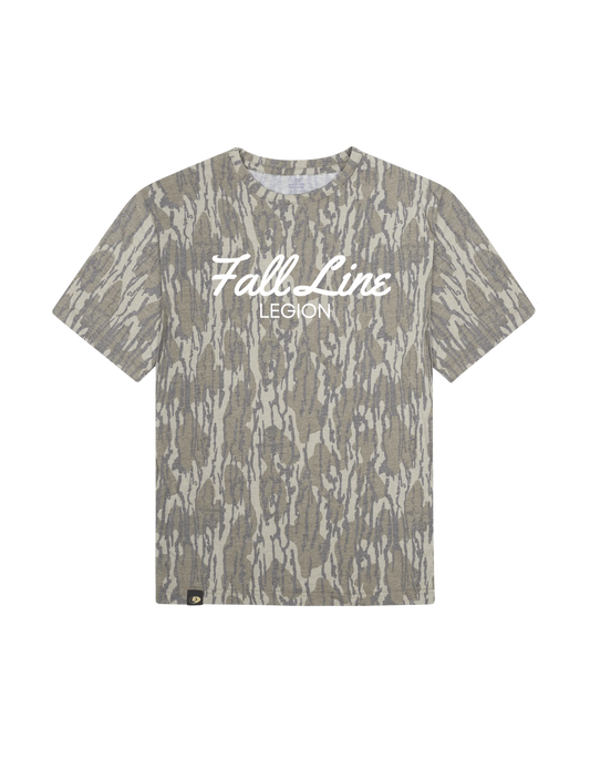 Fall Line Script Washed Out OG Bottomland Tee Shirt