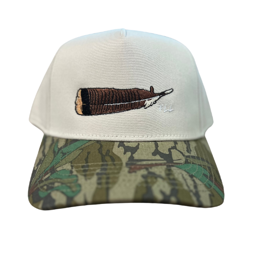 TURKEY FEATHER EA5Y HYBRID GREENLEAF HAT