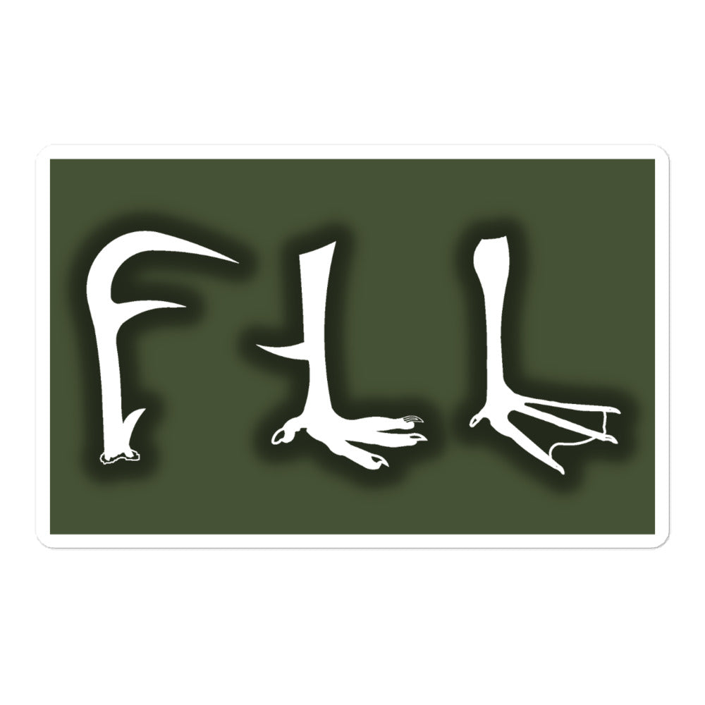 FLL GREEN DECAL